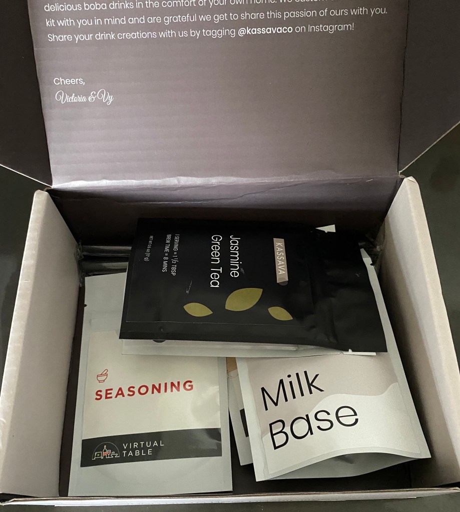 The contents of the kit